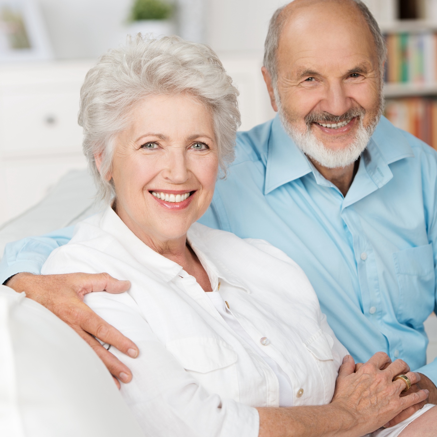 elderly couple image